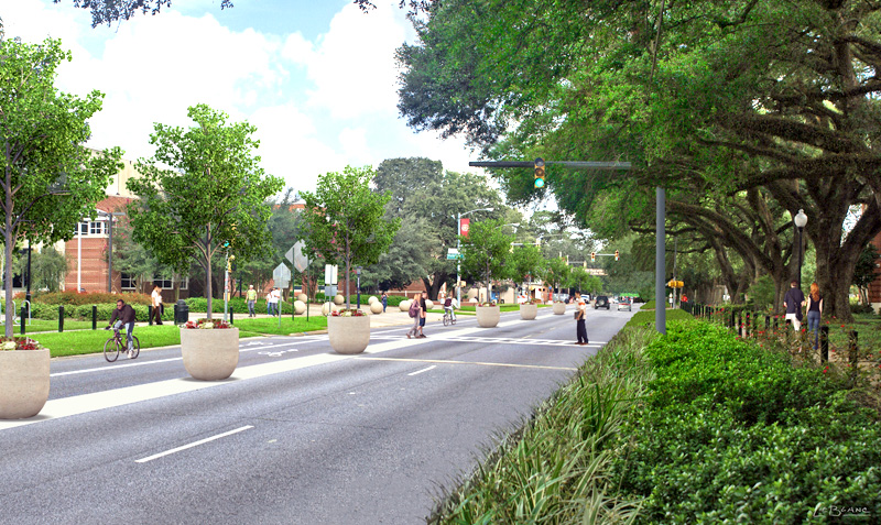 Bike lanes part of Master Plan | University of Louisiana at Lafayette